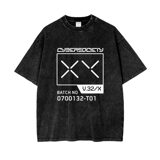 D3LTA H1VE - Cyberwear Black Short Sleeve T-shirt - CYBERSOCIETY