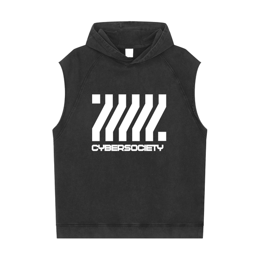 C0RRUPTED | Hooded Vest - CYBERSOCIETY