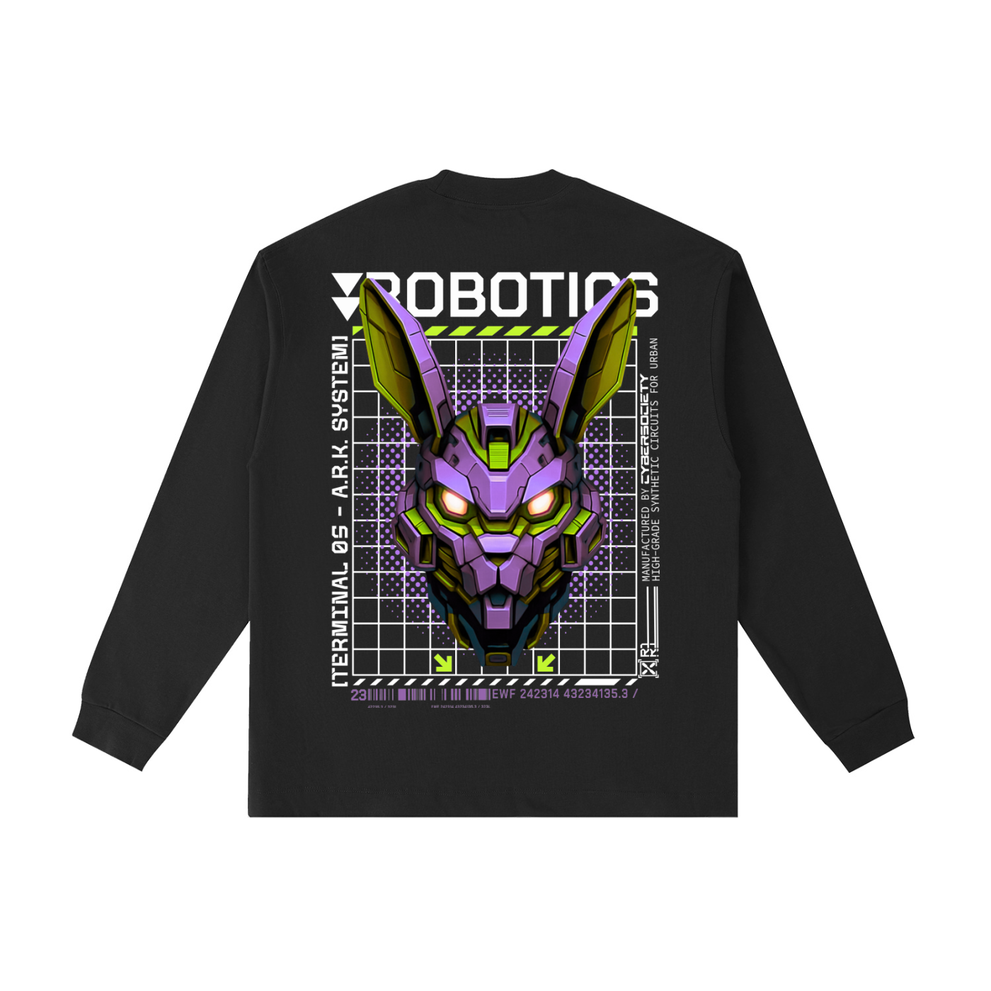 Rabbit Robotics | Cotton Long Sleeve T-Shirt