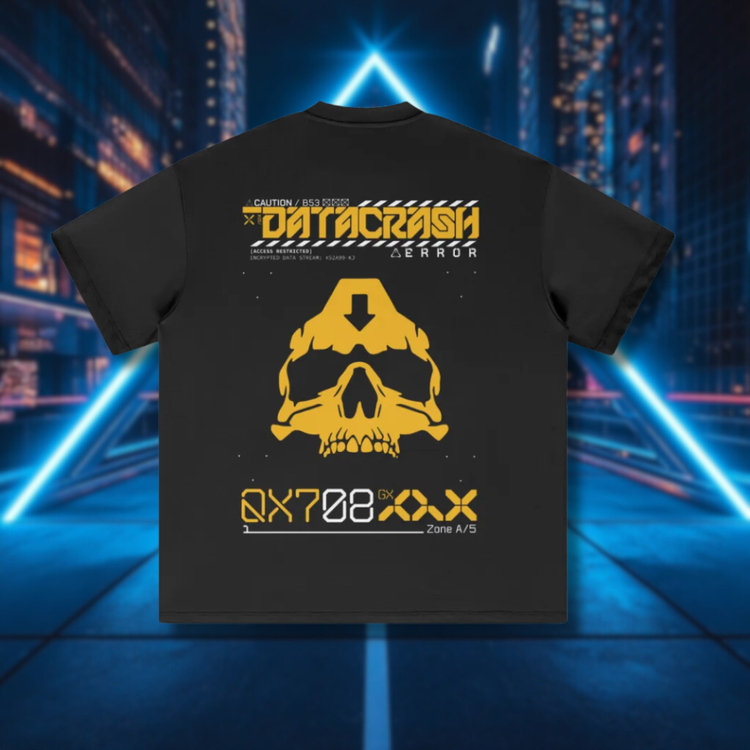 DATA CRA$H | Unisex Tee - CYBERSOCIETY
