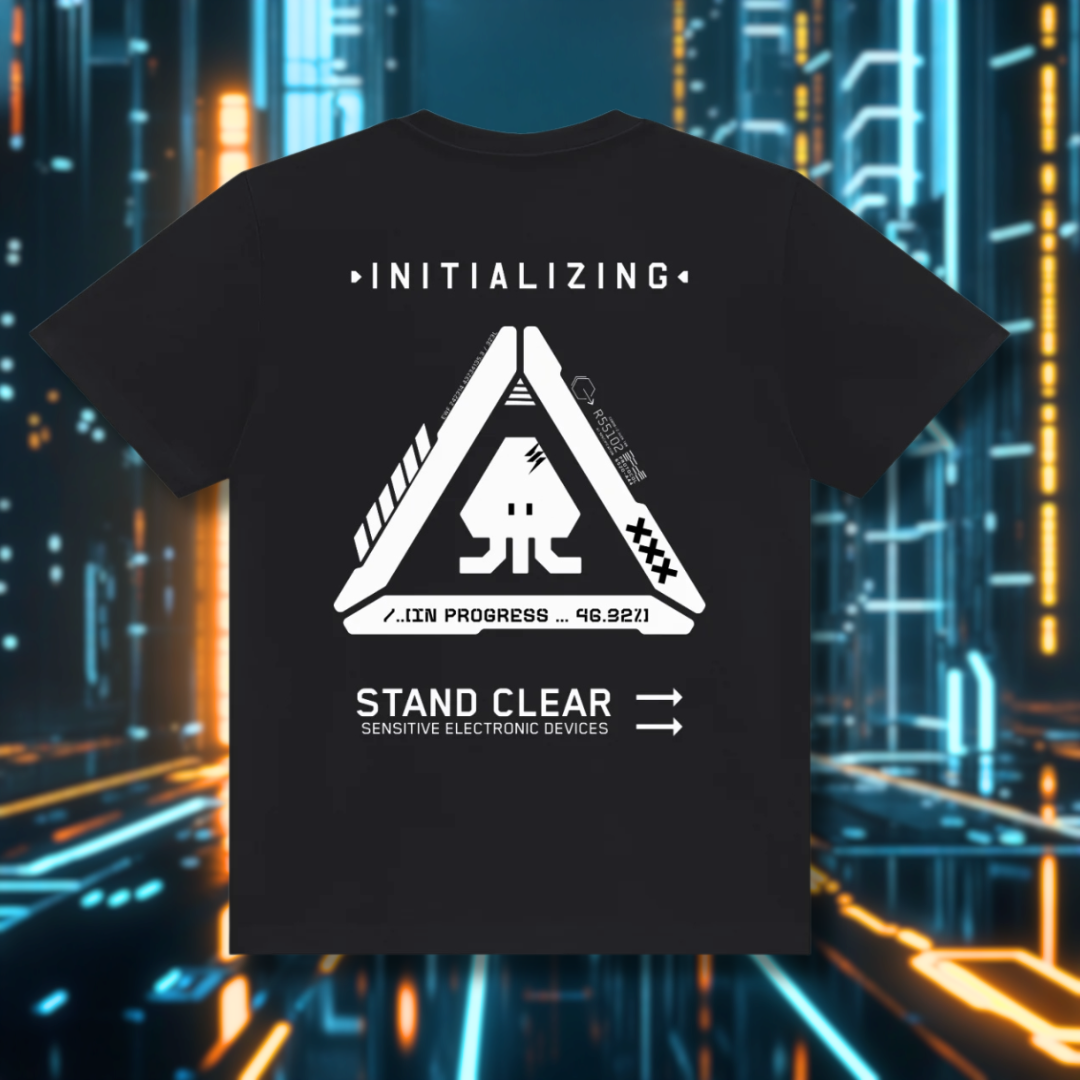 STAND CLEAR | Unisex Crew Neck Tee - CYBERSOCIETY