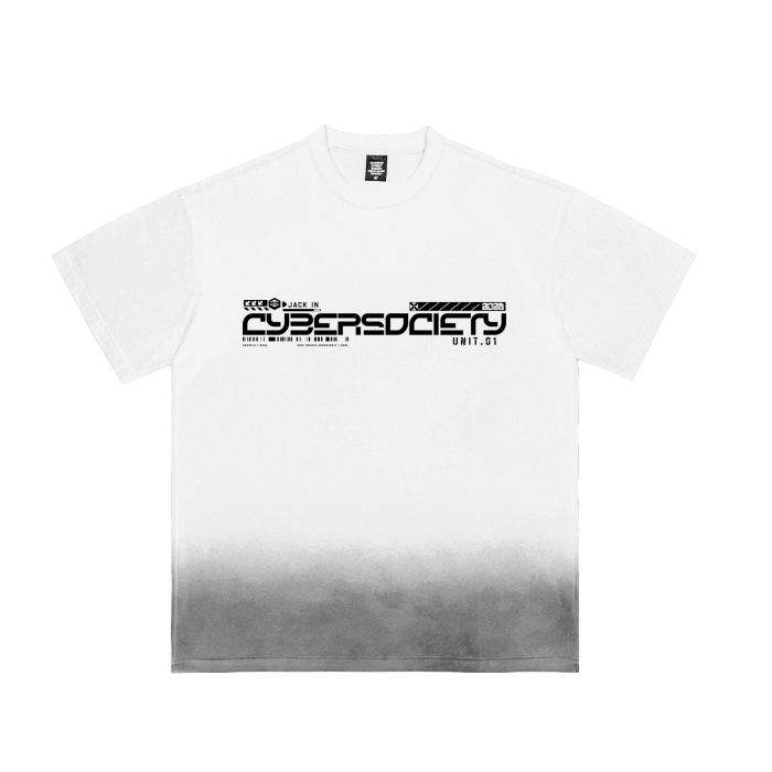 CRITICAL ERR0R- Techwear | Vintage Washed T-Shirt - CYBERSOCIETY