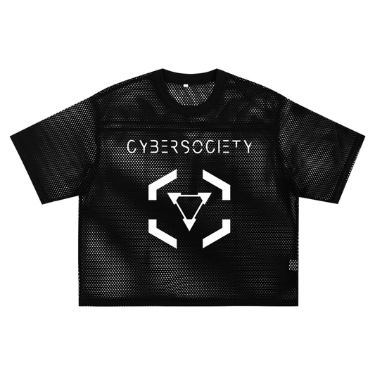 NET_Runner | Boxy Mesh Tee - CYBERSOCIETY