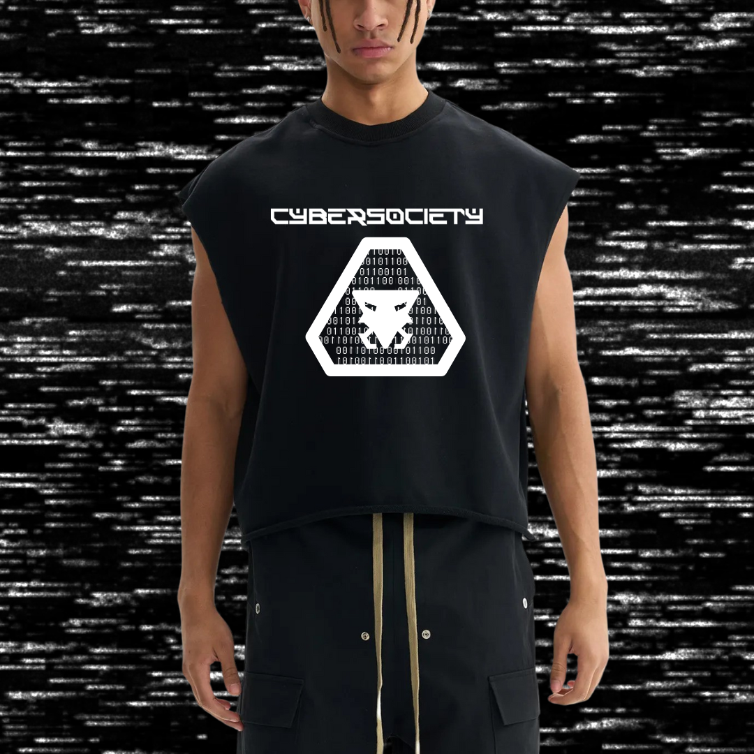 Cyber_Psycho | Boxy Tank Top - CYBERSOCIETY