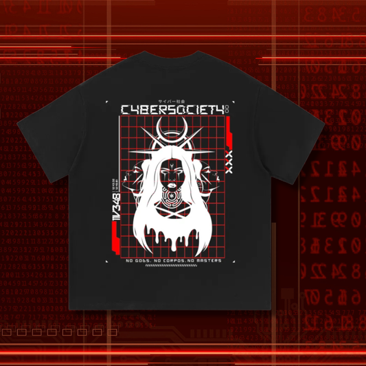 No Corpos | Cybergoth Unisex Cotton Tshirt - CYBERSOCIETY