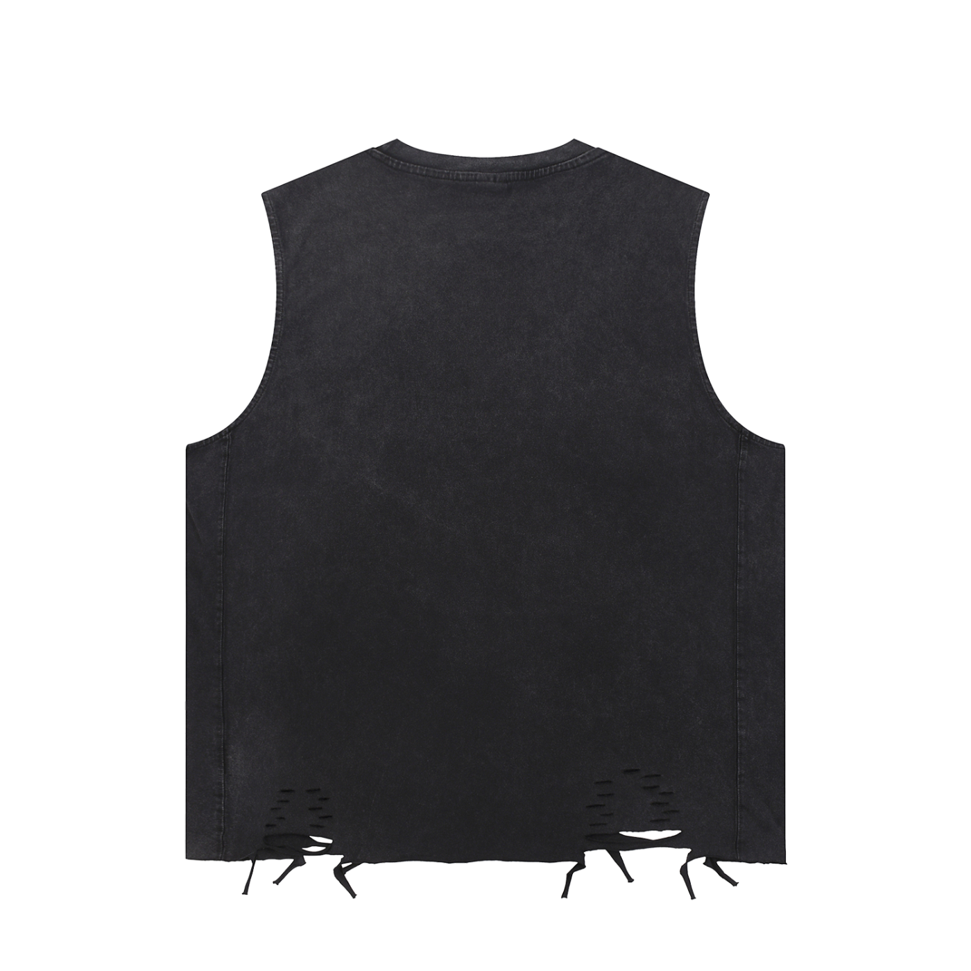 The Ritual | Unisex Cybergoth Raw-Hem Tank Top - CYBERSOCIETY