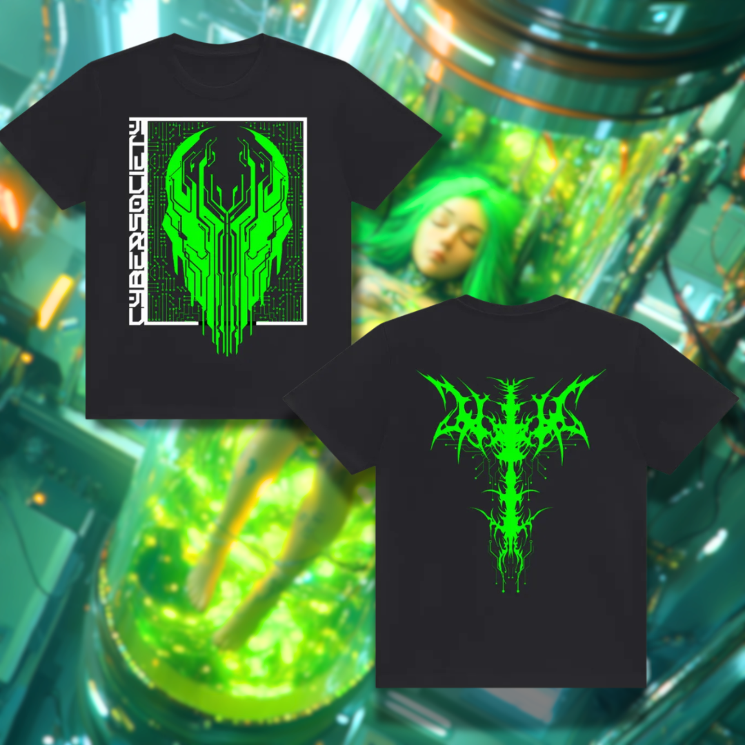 Circuit Leader | Unisex Cyber Sigil Black Tee