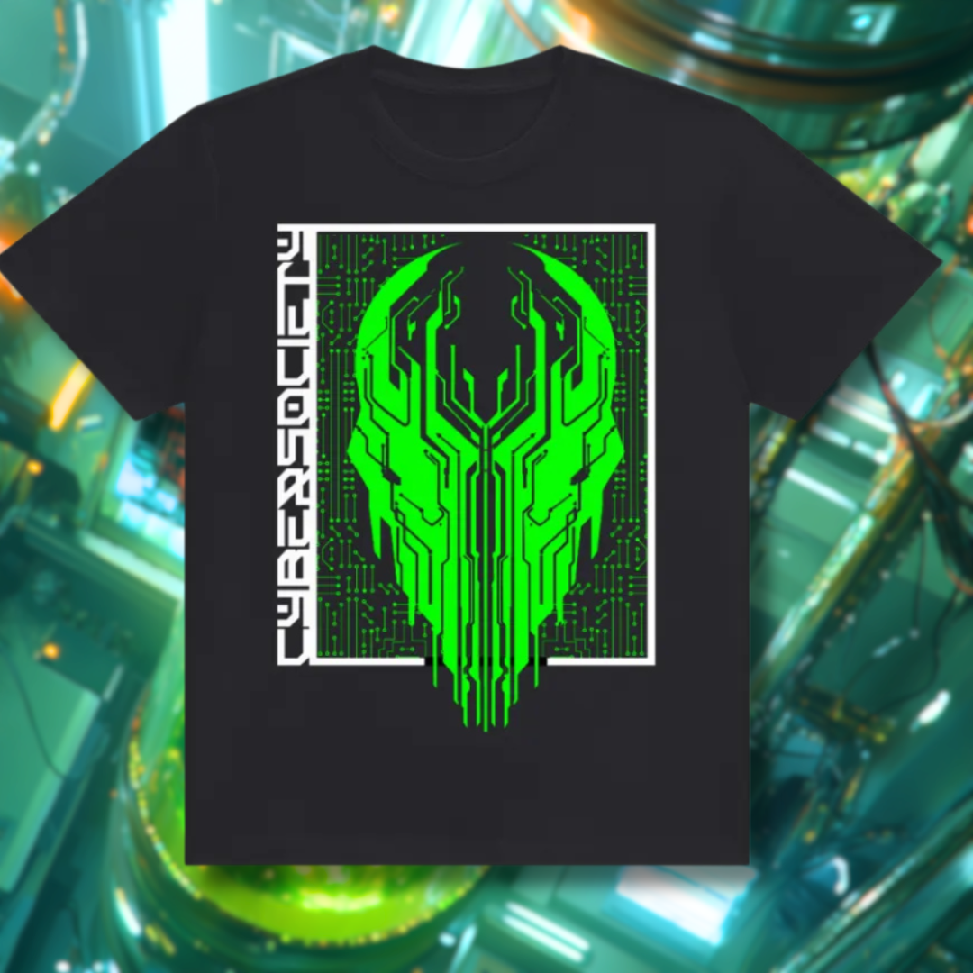 Circuit Leader | Unisex Cyber Sigil Black Tee