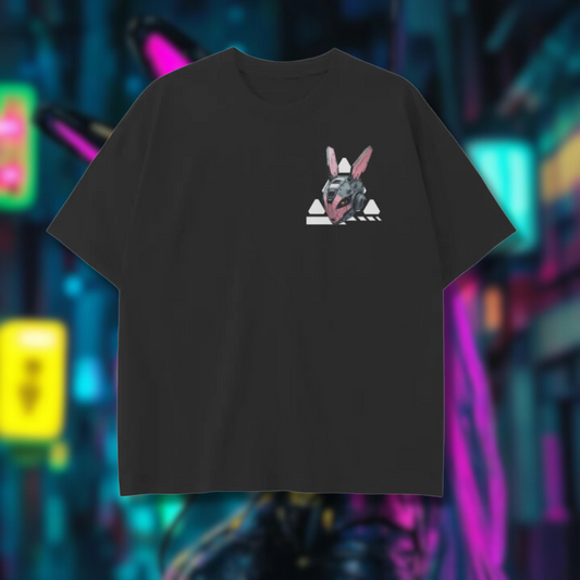 CYB3R BUNNY | Premium Oversized Tee - CYBERSOCIETY