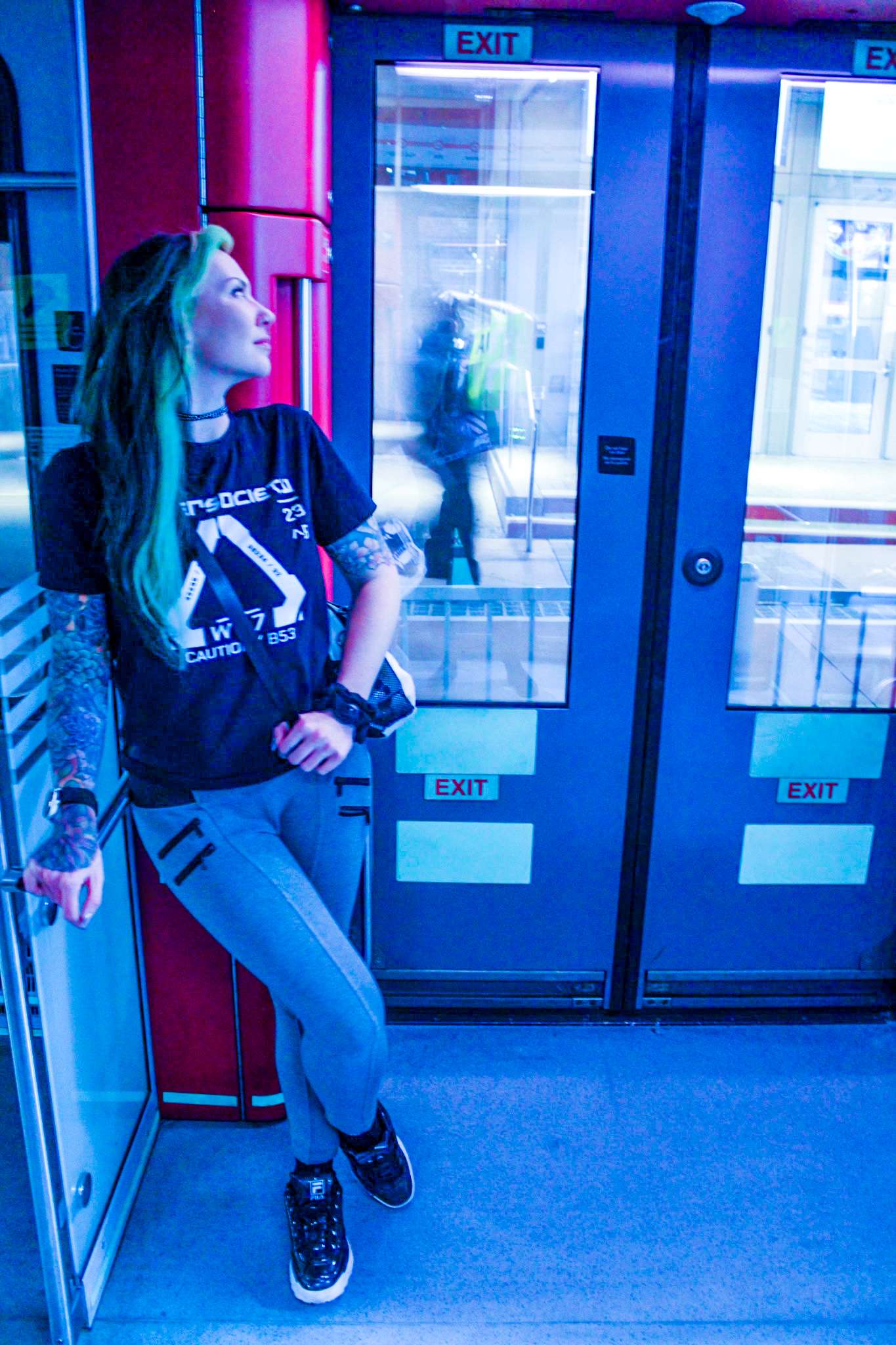 STAND CLEAR | Unisex Crew Neck Tee - CYBERSOCIETY