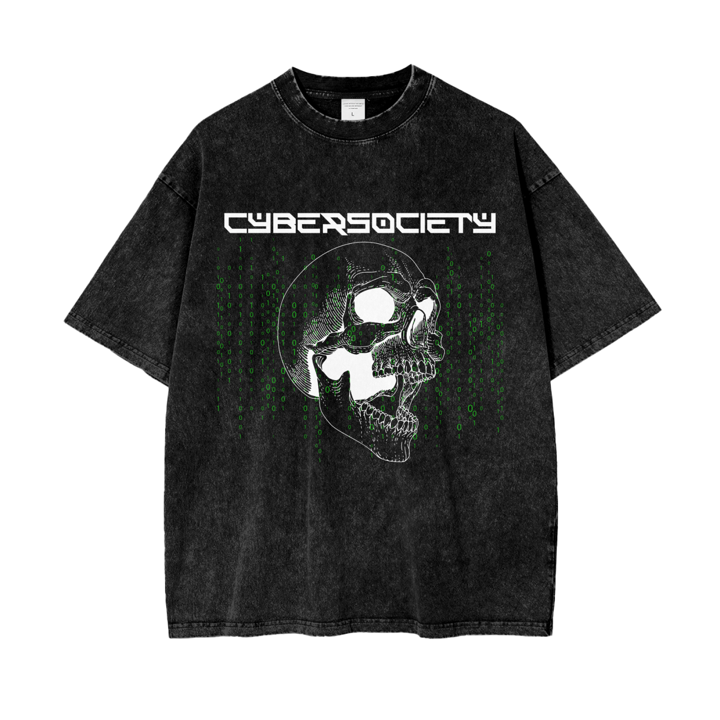 DEATH TO THE MATRIX | Premium Oversized Streetwear Tee - CYBERSOCIETY