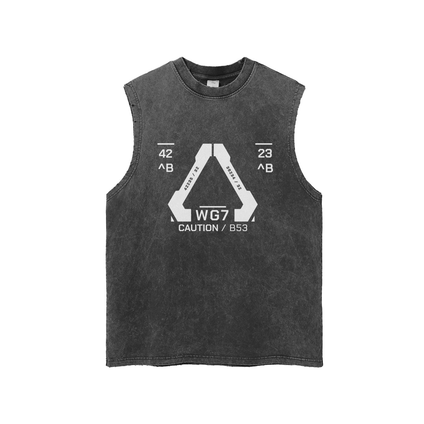 XX9 | Snow Washed Techwear Tank Top - CYBERSOCIETY