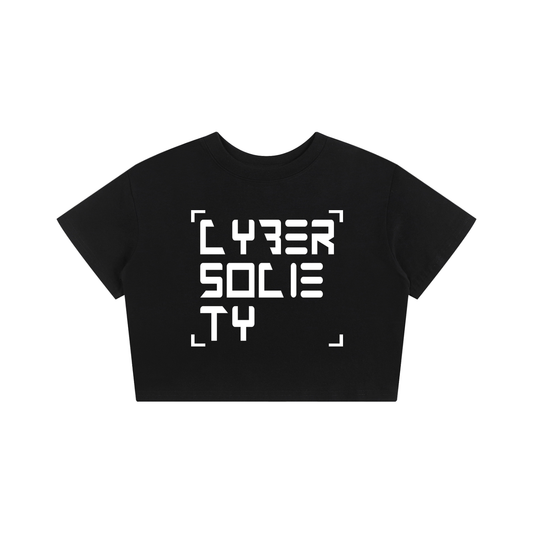 Unit 01 | Cropped Cyberpunk Baby Tee - CYBERSOCIETY