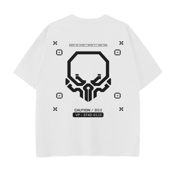 D3LTA H1VE | Oversized Short Sleeve T-shirt - CYBERSOCIETY