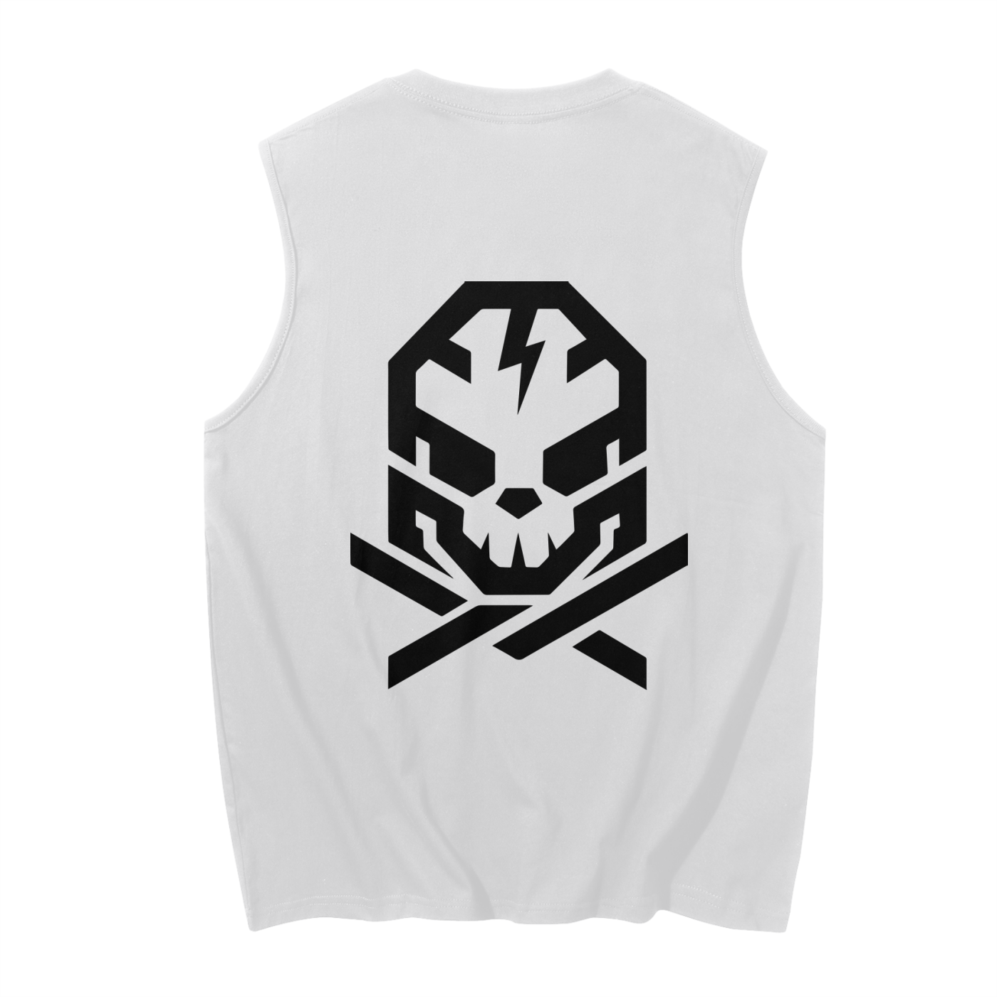 X Factor | White Sleeveless Tank - CYBERSOCIETY