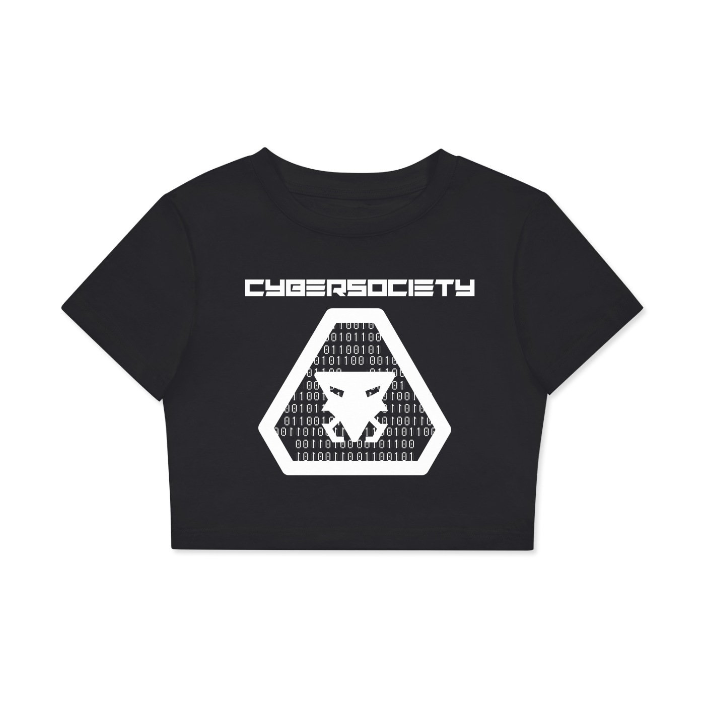 Cyber_Psycho | Bodycon Crop Top - CYBERSOCIETY