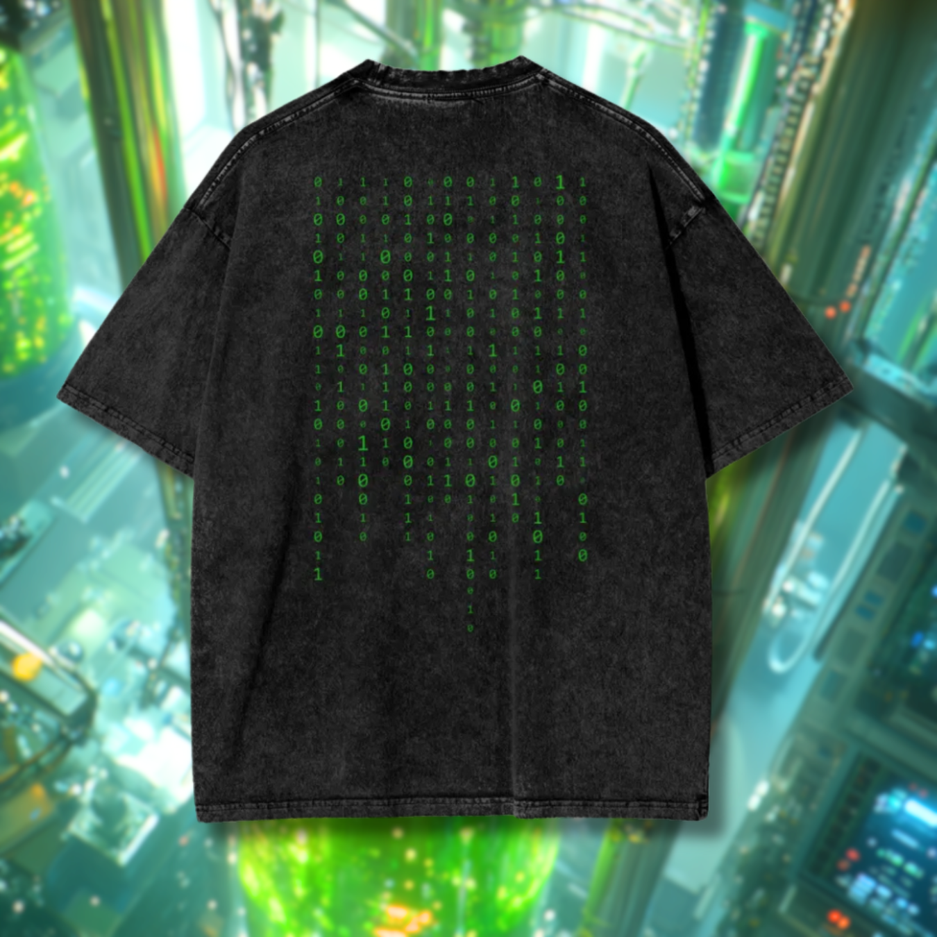DEATH TO THE MATRIX | Premium Oversized Streetwear Tee - CYBERSOCIETY