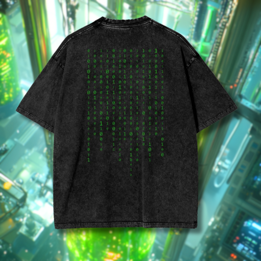 DEATH TO THE MATRIX | Premium Oversized Streetwear Tee - CYBERSOCIETY