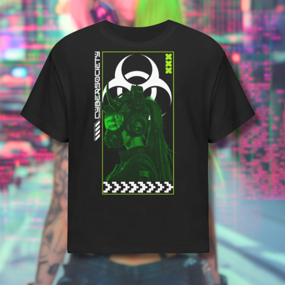 STAY TOXIC | Unisex Cotton Oversized T-Shirt - CYBERSOCIETY