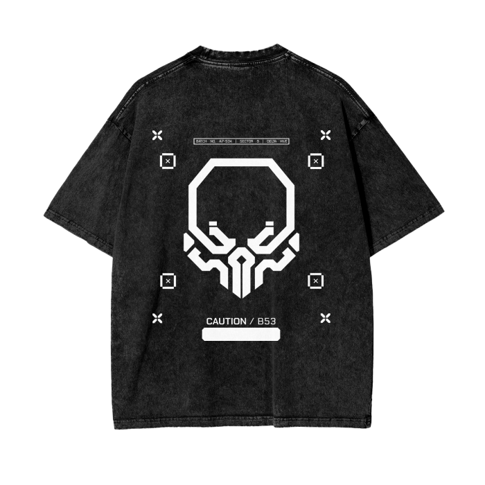 D3LTA H1VE - Cyberwear Black Short Sleeve T