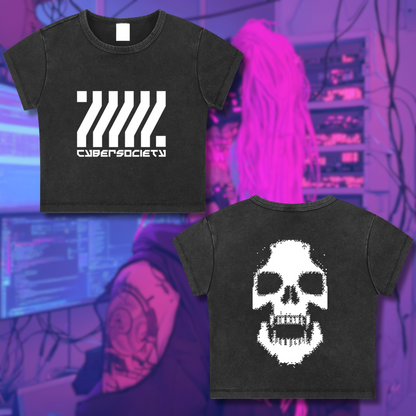 C0RRUPTED | Crop Top - CYBERSOCIETY 