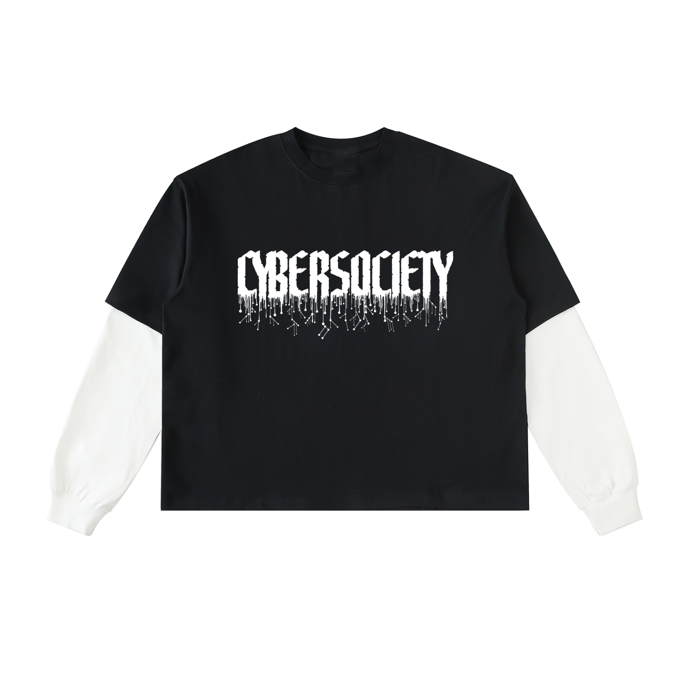 Cyber Circuit | Unisex Long  Sleeve Cotton Tee