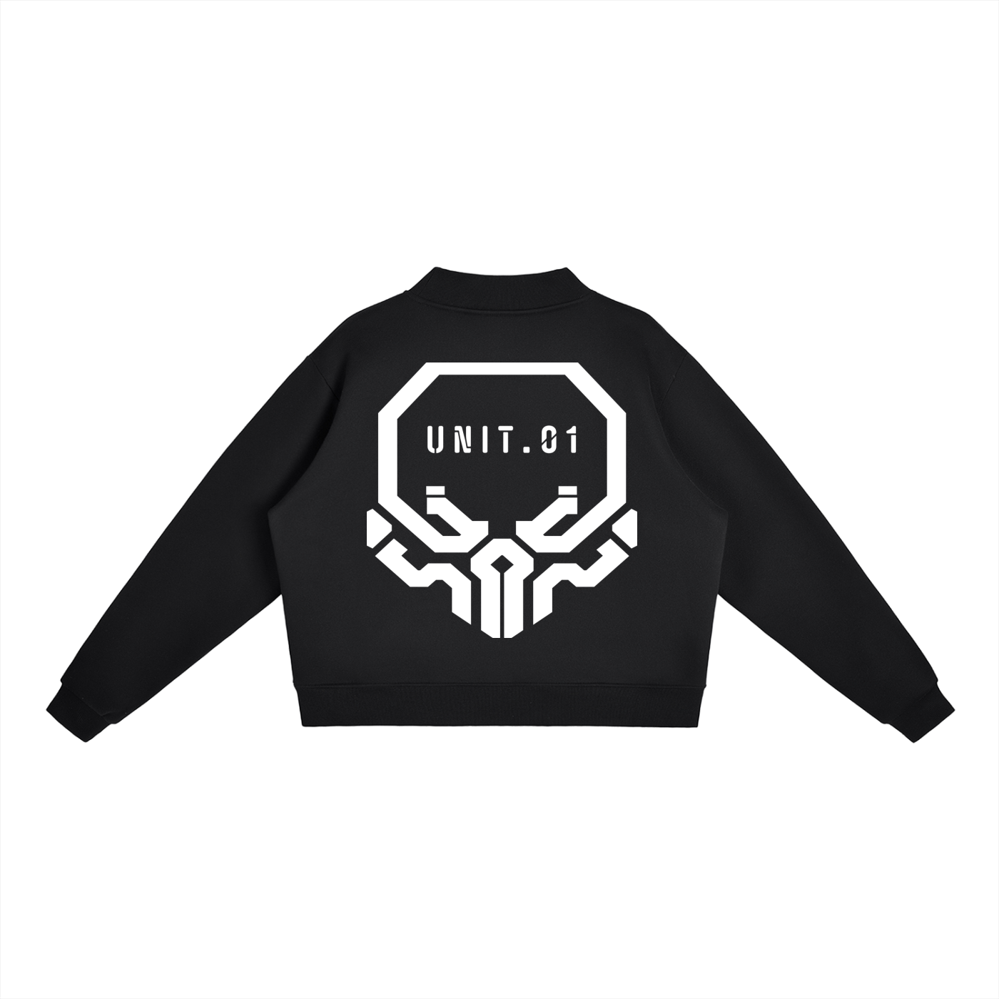 Unit 01  | Women's Mock Neck Sweatshirt - CYBERSOCIETY 