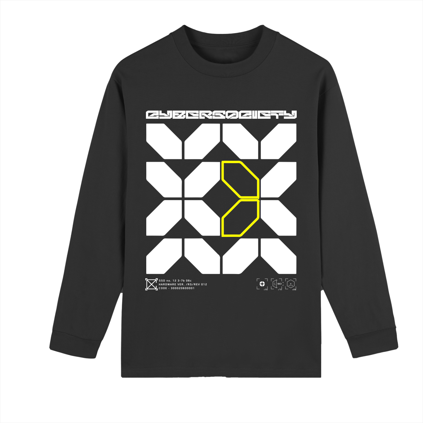 Integrated Hardware | Heavyweight Long Sleeve Techwear Shirt - CYBERSOCIETY 