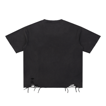 NET_Runner  | Cybergoth Raw-Hem T-Shirt - CYBERSOCIETY 