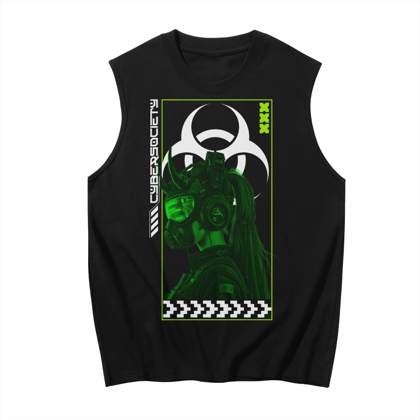 STAY TOXIC | Sleeveless Tank Top - CYBERSOCIETY 