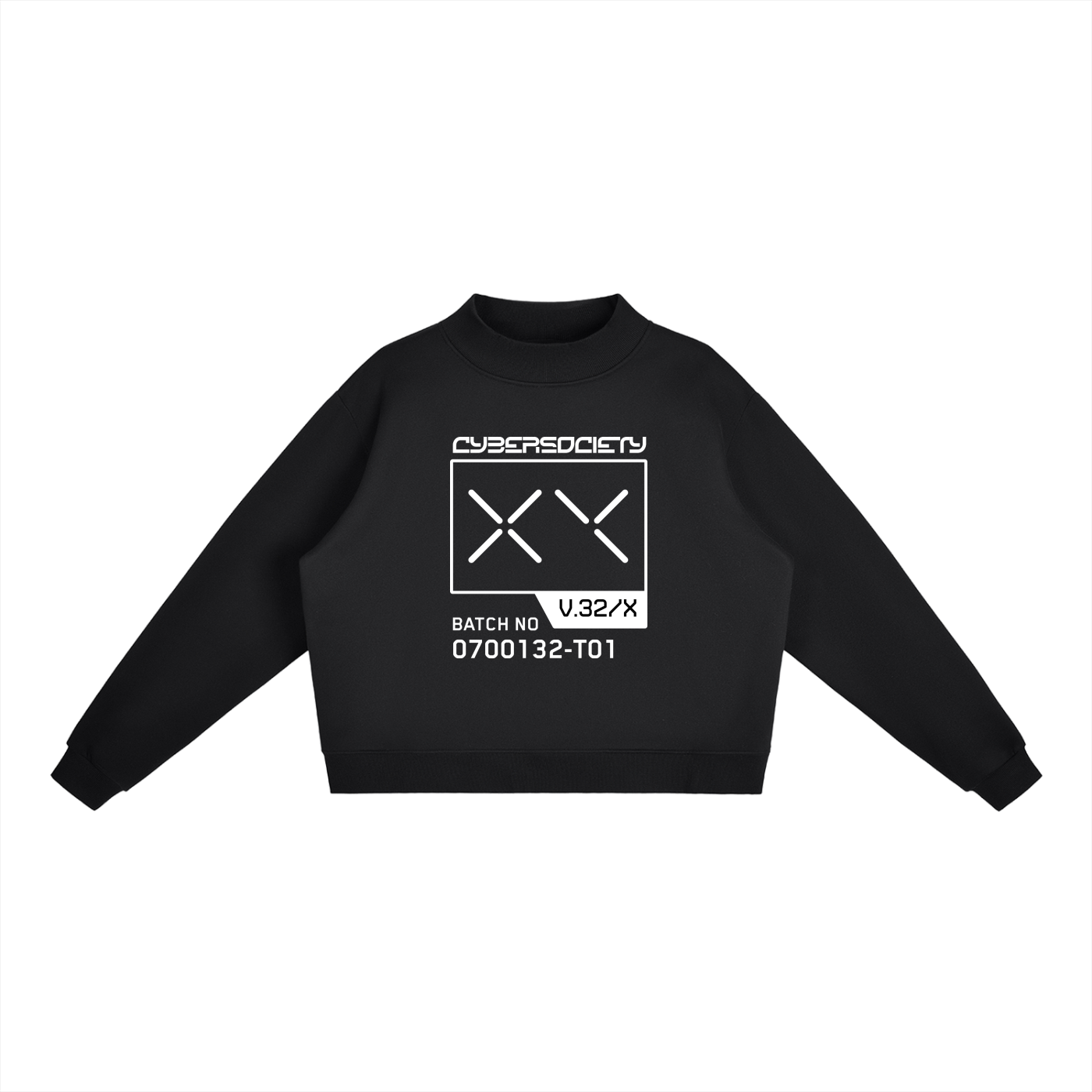 D3LTA Hive | Womens Cyberpunk Fleece Sweatshirt