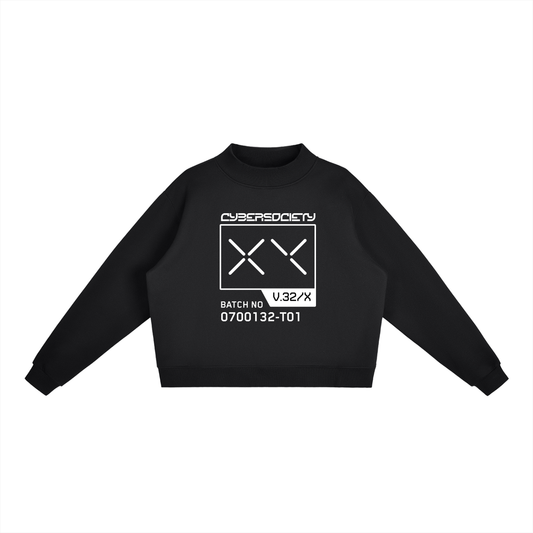 D3LTA Hive | Womens Cyberpunk Fleece Sweatshirt