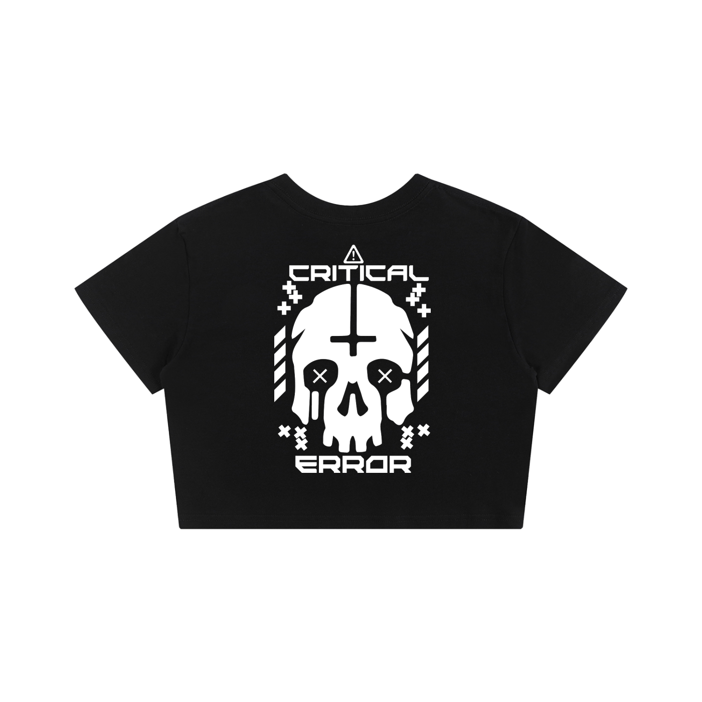 CRITICAL ERR0R | Womens Techwear Crop Top - CYBERSOCIETY 