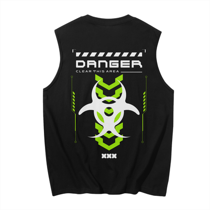 STAY TOXIC | Sleeveless Tank Top - CYBERSOCIETY 