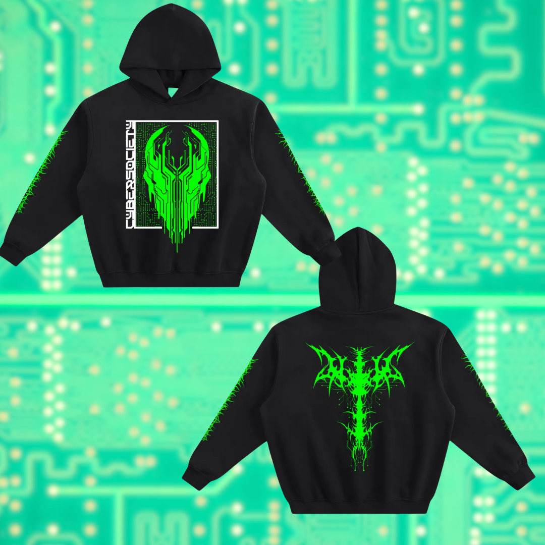 Circuit Leader | Cyber Sigil Unisex Hoodie - CYBERSOCIETY 