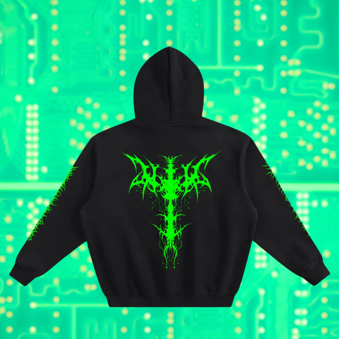 Circuit Leader | Cyber Sigil Unisex Hoodie - CYBERSOCIETY 