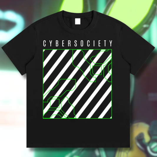 Black Grid Protocol | Unisex Black Tee