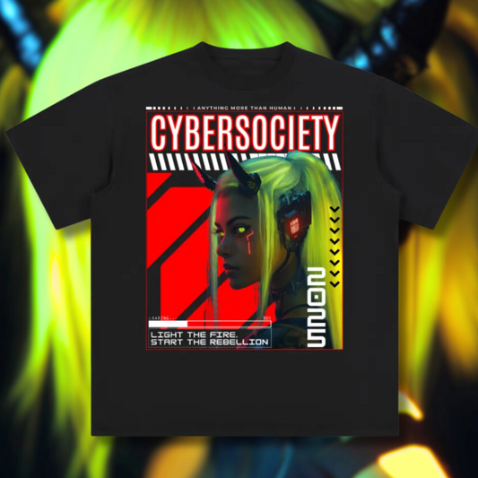 More Than Human | Unisex Cyberpunk Tee