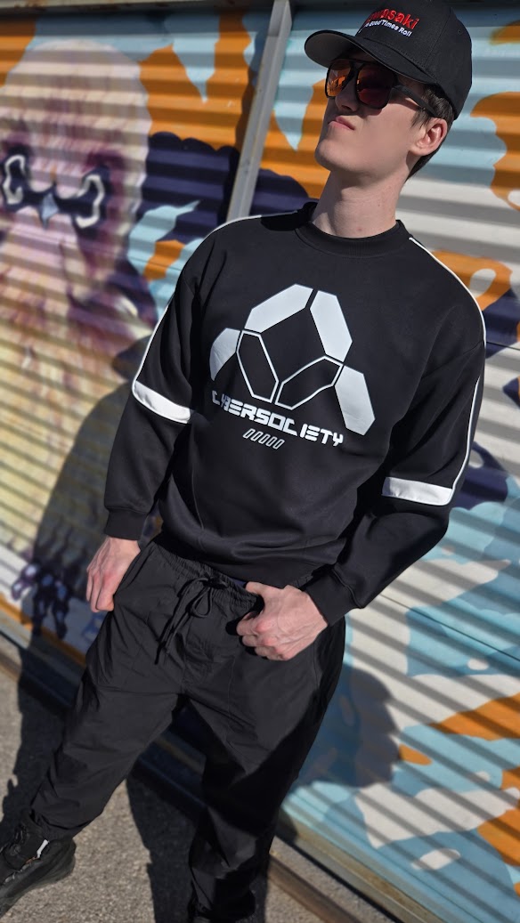 Access Granted | Oversized Cyberpunk Sweatshirt