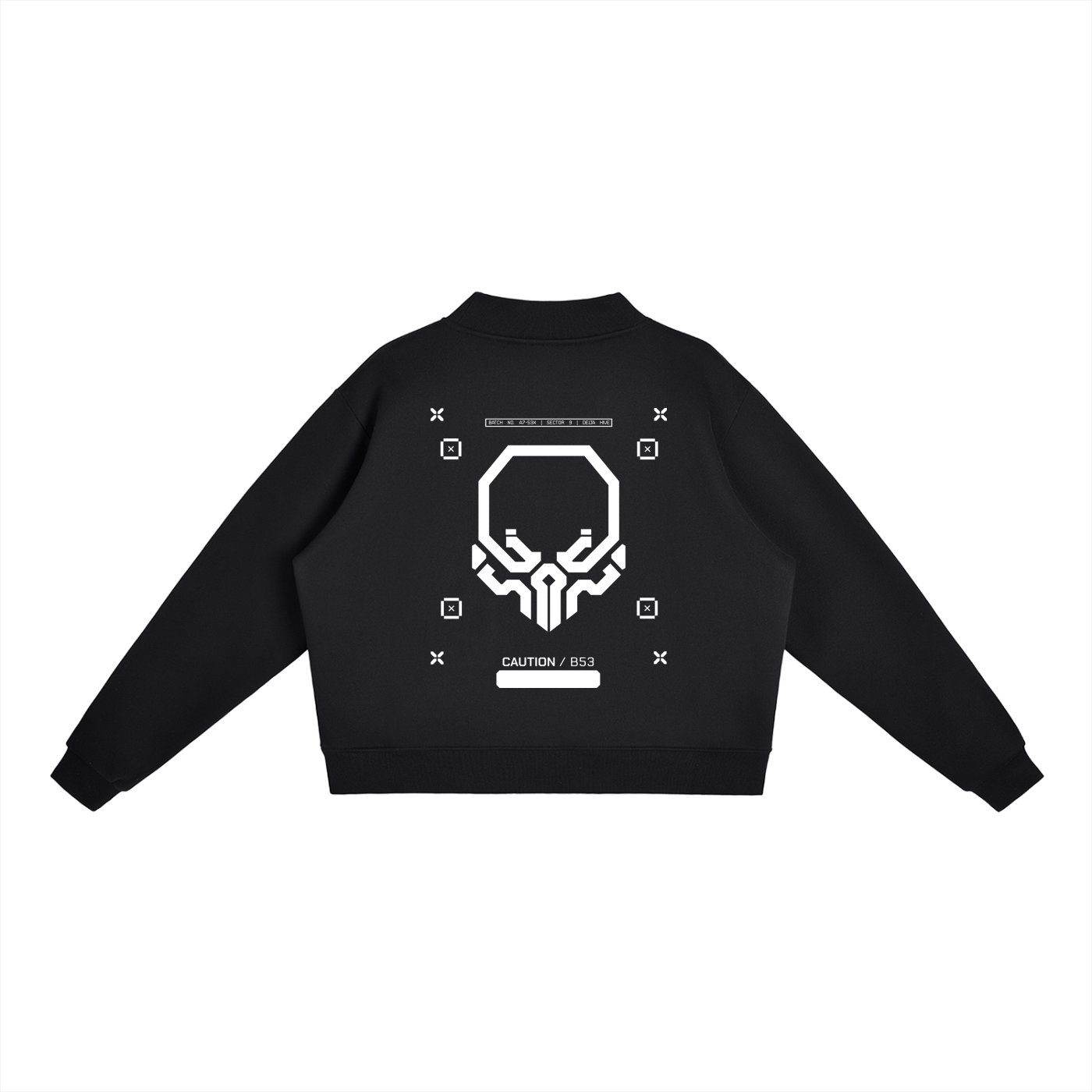 D3LTA Hive | Womens Cyberpunk Fleece Sweatshirt