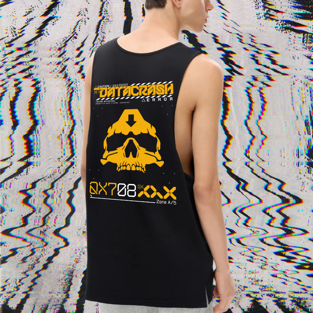 DATA CRA$H | Gym Tank Top - CYBERSOCIETY 