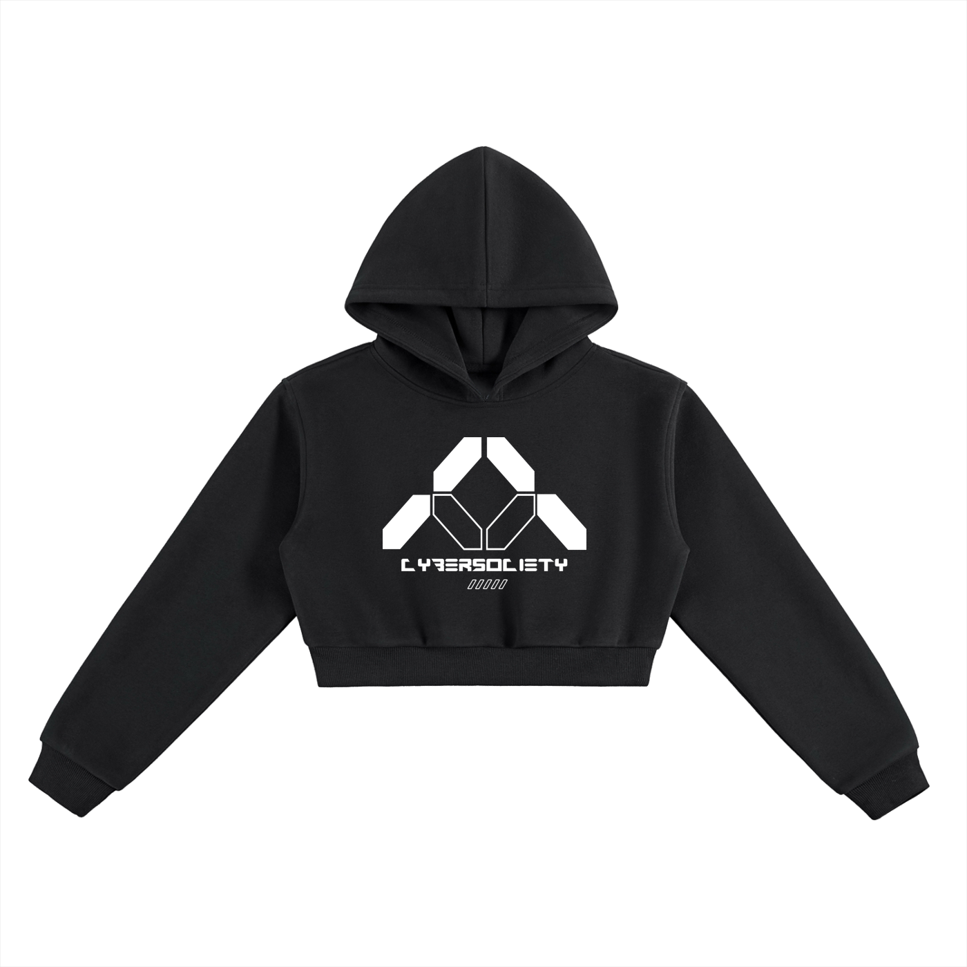 Access Granted | Womens Techwear Cropped Hoodie