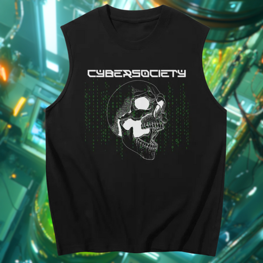 DEATH TO THE MATRIX | Techwear Tank Top - CYBERSOCIETY 
